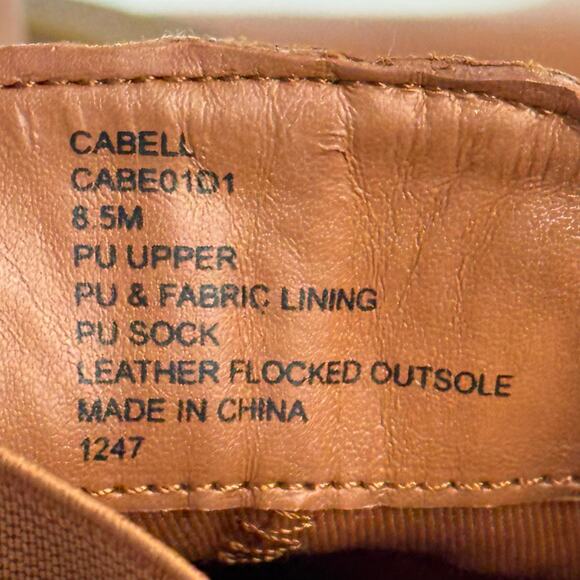 STEVEN NEW YORK CABELL CHELSEA PULL ON BOOTS IN TAN NWOB WOMEN'S SIZE 8.5M - Picture 12 of 12